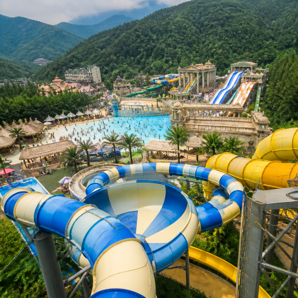 完美享受夏天的方法！洪川海洋世界，驚險水上樂園的聖地