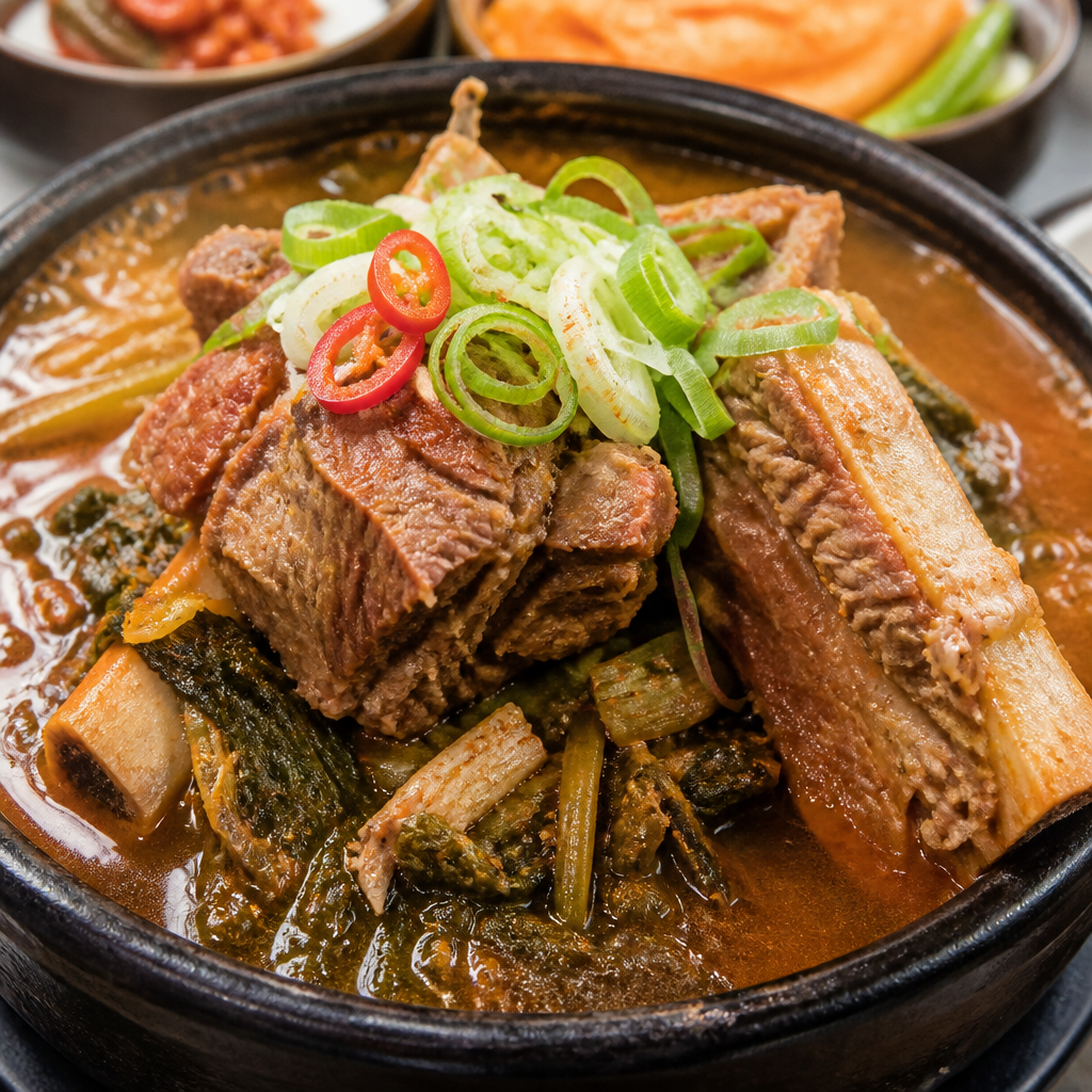을지로 발해감자탕, 가마솥 끓여낸 깊은 맛! 뼈구이까지 완벽한 한 상