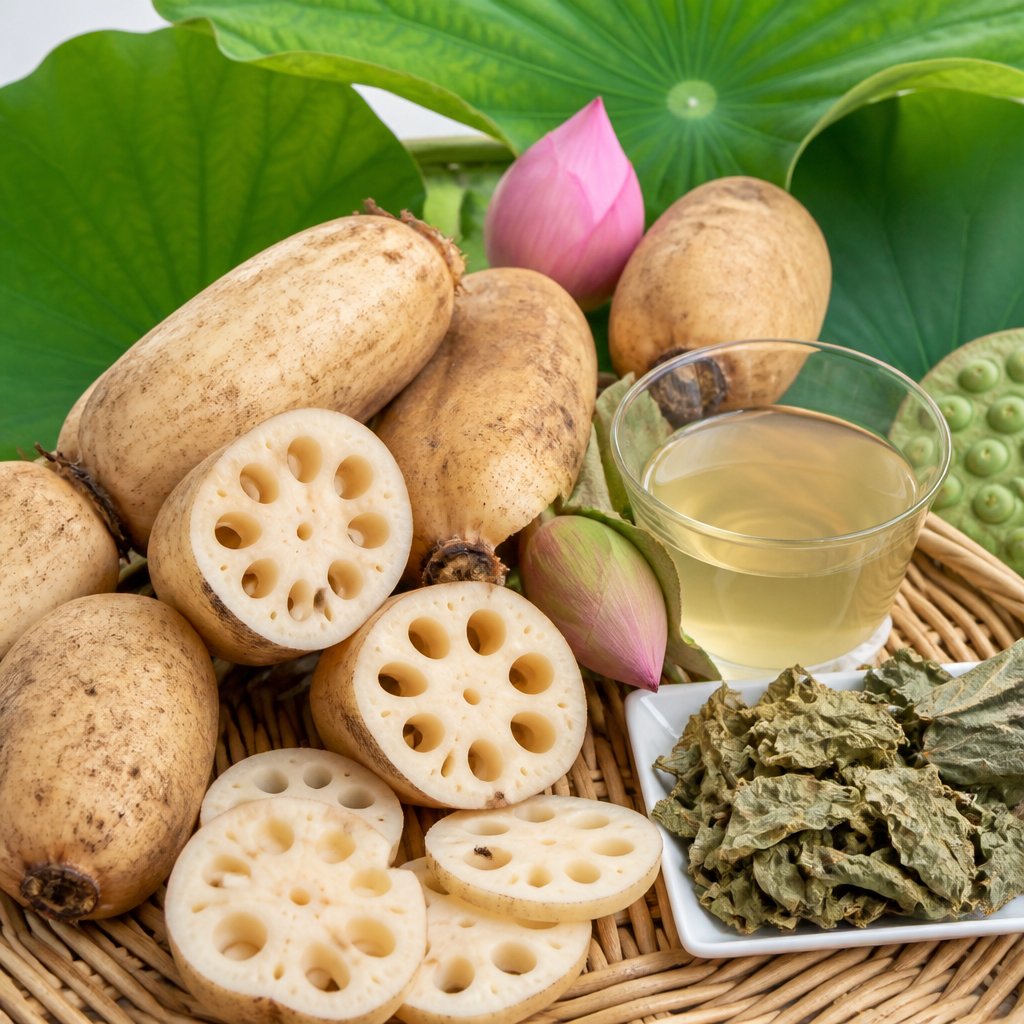 始興觀谷池蓮藕農場荷葉茶：由內而外滋養健康與活力！